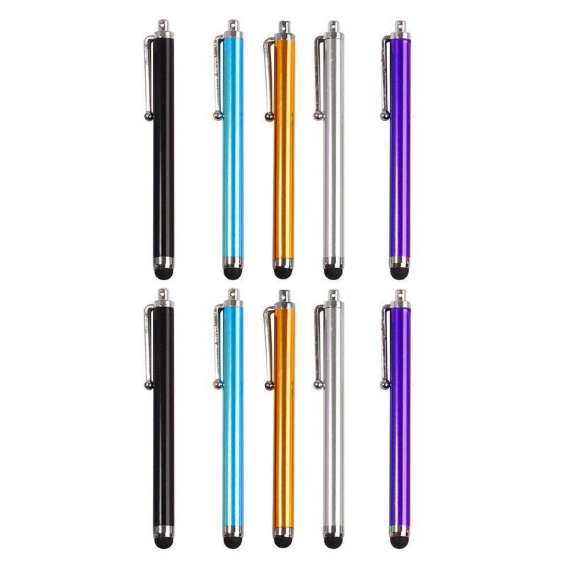 10pcs Stylus Pens Replaceable Fiber Tips Capacitive Stylus for Touch Screen - Image 1
