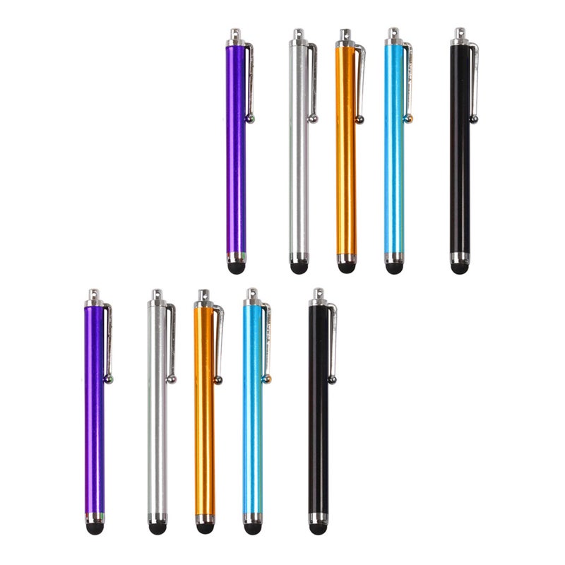 10pcs Stylus Pens Replaceable Fiber Tips Capacitive Stylus for Touch Screen - Image 2