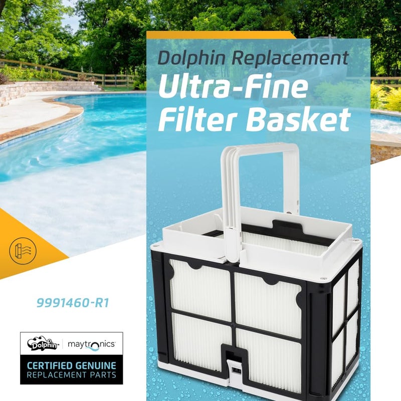 Dolphin Genuine Replacement Part - Ultra-Fine Filter Basket - Part Number 9991460-R1 - Image 2