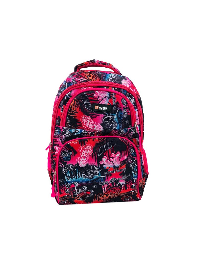 nuzki Nuzki Kids School Bag 3 Pcs/Set - Ultimate Student Backpack, Schoolbag, Pencil Case, and Lunch Bag Combo for Trendy Students  - Image 2