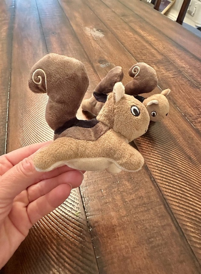 Glow Pups لعبة الاختباء والبحث للكلاب من جلو بابز، بيت شجرة محشو، لعبة جحر للكلاب، لعبة الاختباء والبحث للكلاب الصغيرة (حيوانات بديلة، سنجاب) - Image 4