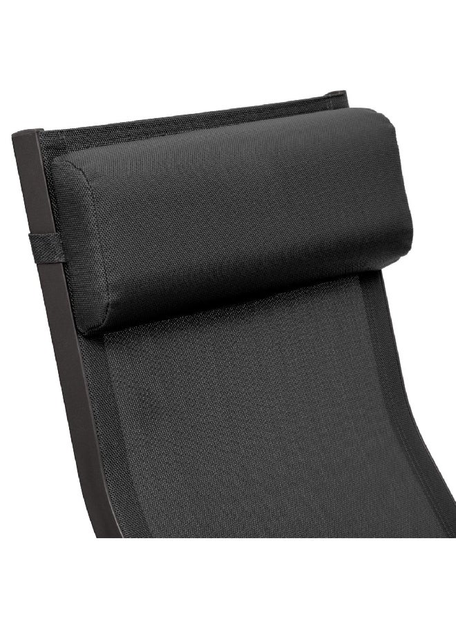 Hesperide Decima 2-Position Foldable Outdoor Lounge Chair Anthracite Grey 142 x 90 cm 165852A - Image 5