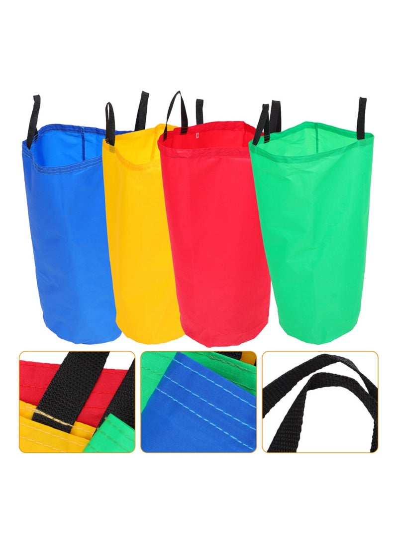 HOFEESEA Potato Sack Race Bags Set,Outdoor Racing Jumping Bags for Kids,Multi-Colored, Sack Race Set for Children's Birthday Party Outdoor Game, Sports Day, Family Games Set,4 PCS - Image 3