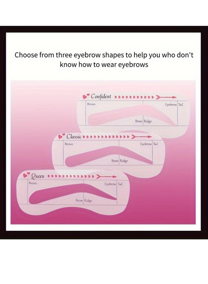 OCHEAL Tattoo Brow Peel Off Tint Waterproof Sweatproof 3 Days Long Lasting Peel Off Tattoo Brow Gel Peel Off Tint Eyebrow Gel with Mascara Brush and Three Eyebrow Shapes Eyebrow Glue Gray 01 - Image 5