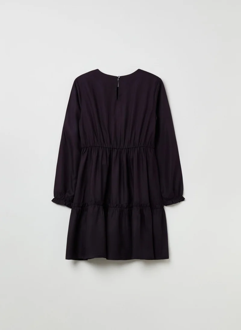 Ovs Ovs Housebrand Viscose Dress With Flounce