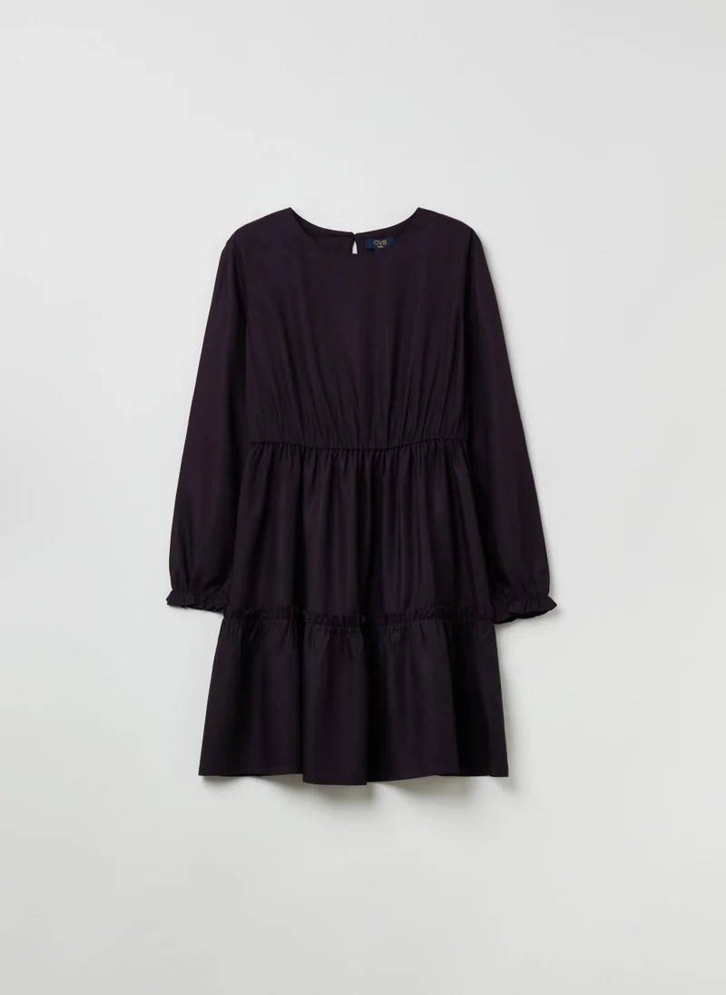 Ovs Ovs Housebrand Viscose Dress With Flounce