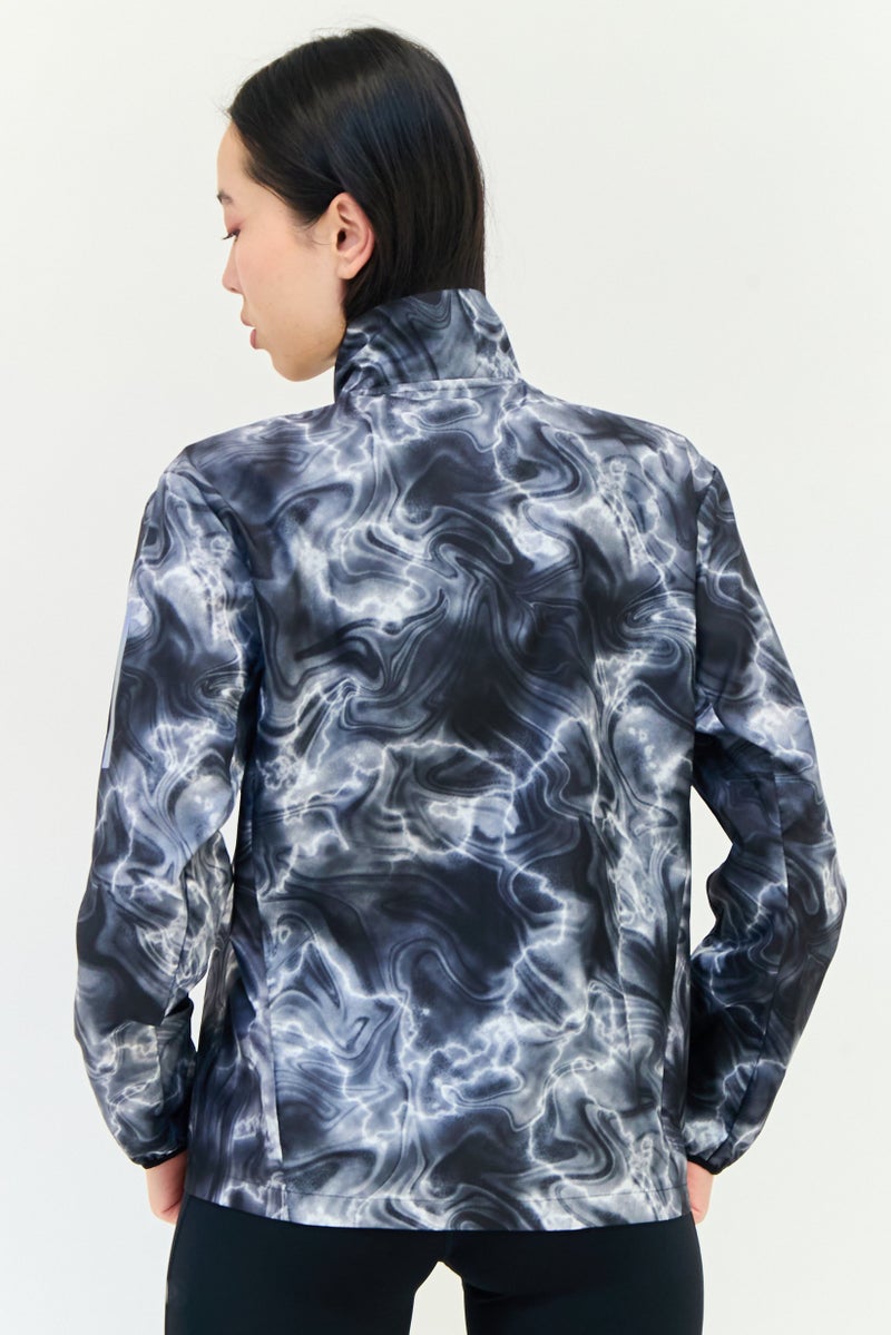 Adidas Women Sportswear Fit Long Sleeve Running Jacket, Multicolor - Image 4