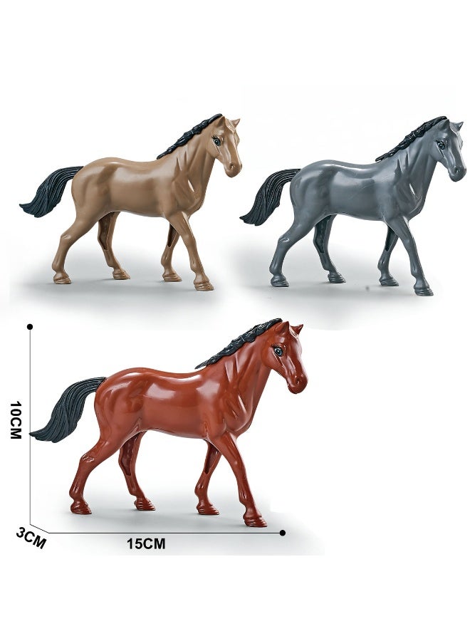 ألعاب دول مجلس التعاون الخليجي تمثال حصان عربي أصيل | مجسم واقعي بتفاصيل منحوتة يدوياً | لعبة تعليمية ومجسم ديكور فاخر | قطعة فنية لهواة الجمع والأطفال والكبار | لون عشوائي في كل طلب (قطعة واحدة فقط) - Image 4