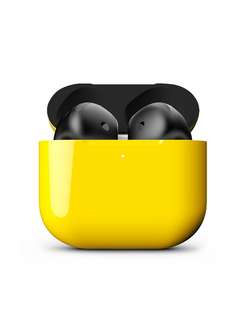 Craft MERLIN CRAFT CUSTOMIZED APPLE AIRPODS 4 DUAL YELLOW - Image 1
