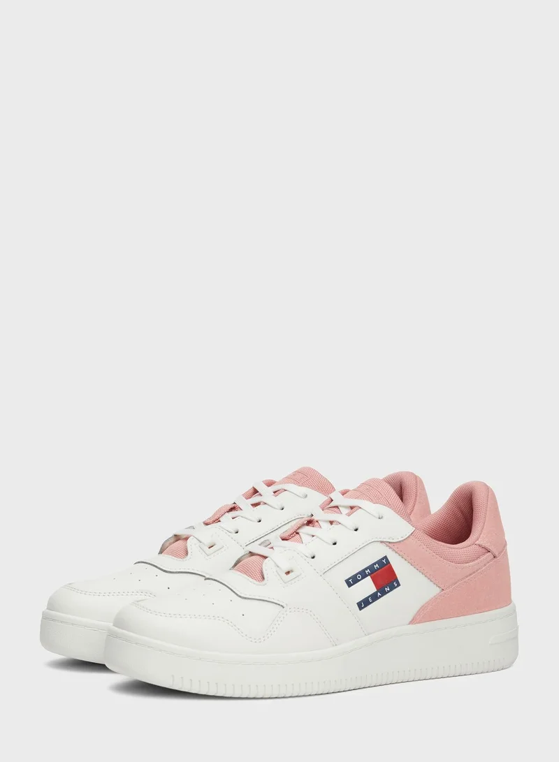 TOMMY JEANS Lace Up Low Top Sneakers