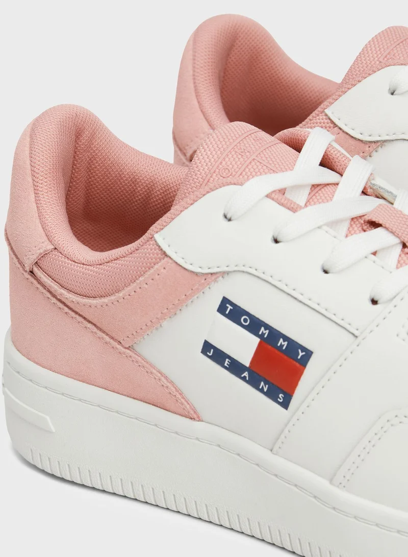 TOMMY JEANS Lace Up Low Top Sneakers
