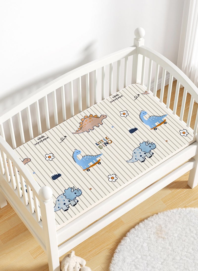 URbazaar Potty Training Pee Pads for Kids, Toddlers - 100% Waterproof, Non Slip Bed Wetting Pad for Full Size Beds - Washable, Reusable Mattress & Sheet Protector - Image 5