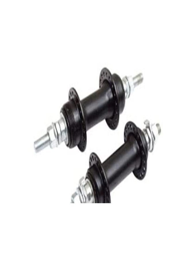 CYBIC Bicycle Hub Set, Front and Rear Disc Brake Compatible, 36 Hole, Black - Image 3