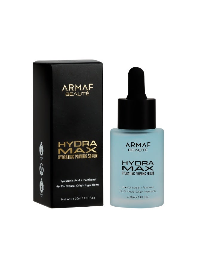Armaf Beaute Hydra Max Hydrating Priming Serum - 30ml, Long-Wear Illuminating Primer - Up to 12-Hour Wear - All Skin Types - Vegan, Cruelty Free - Image 3