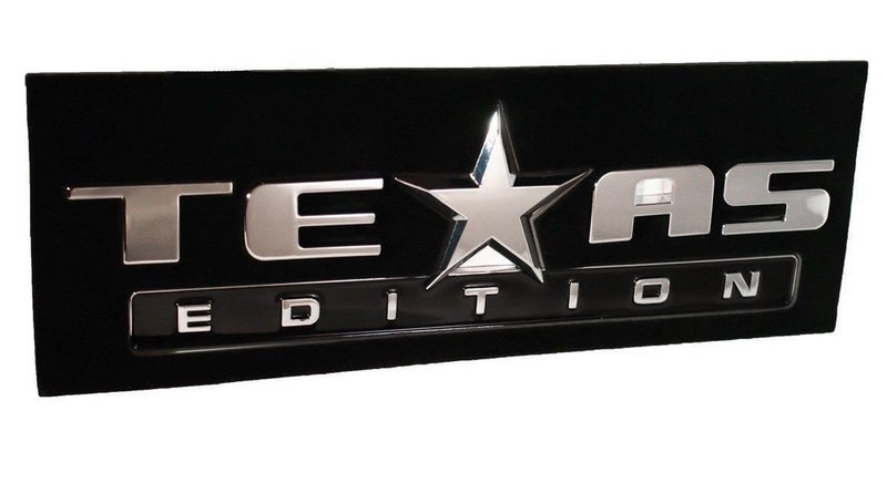 Muzzys Texas Edition 3M Stick On Emblem Badge FITS GMC Sierra Chevy Silverado Suburban Tahoe Ford F150 Dodge Ram Nissan Titan Truck - Image 3