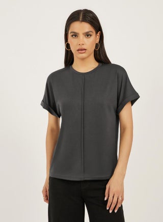 Styli Regular Fit Round Neck T-Shirt