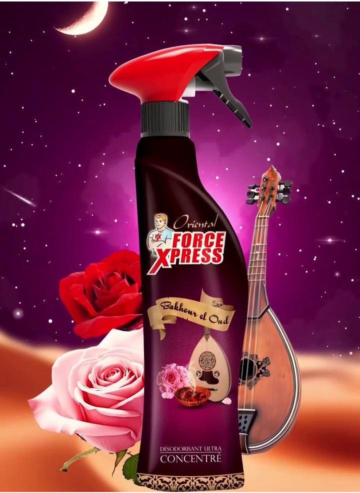 Force Xpress Air Freshener Bakhoor el Oud 430ml  - Image 2