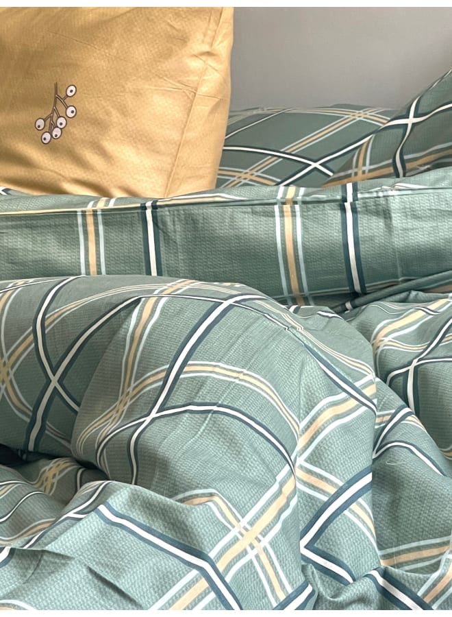 موني هوم طقم كفر لحاف قطن ستان
 3ق - Image 2