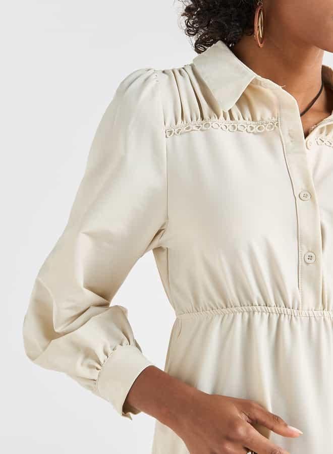 Splash FAV Tiered Cotton Dress - Image 4