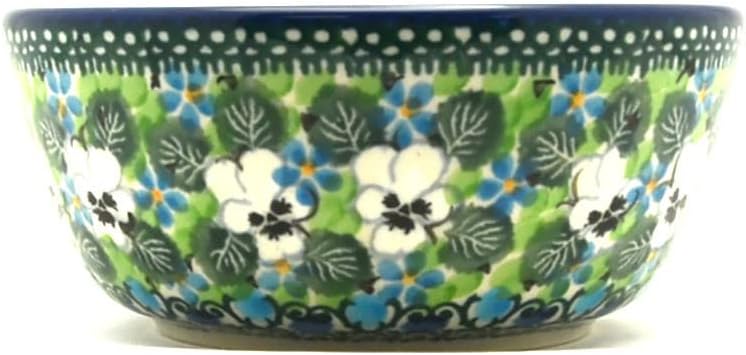 Polish Pottery Gallery Polish Pottery Bowl  Ice CreamDessert  Unikat Signature U4795 - Image 2