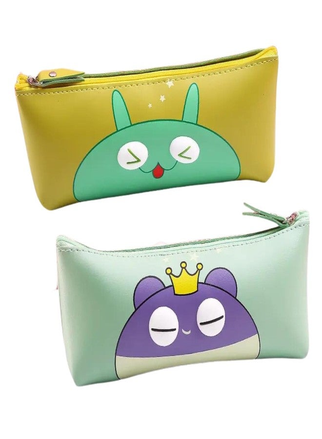 Krisus Party Return Gifts for Birthday - 3D Pencil Case & Pen Holder for Kids - Soft & Waterproof Pencil Pouch with Multiple Designs, Cute Stationary Bulk Return Gift for Girls & Boys 3-12 (Pack of 2) - Image 1