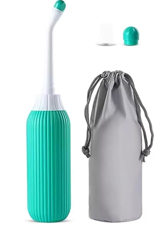 FASHION MANIA Portable Bidet for Travel, Eco-Friendly Travel for Toilet, Non-Electric, Perfect for Camping and Postpartum Care (650ml Capacity) - Image 1