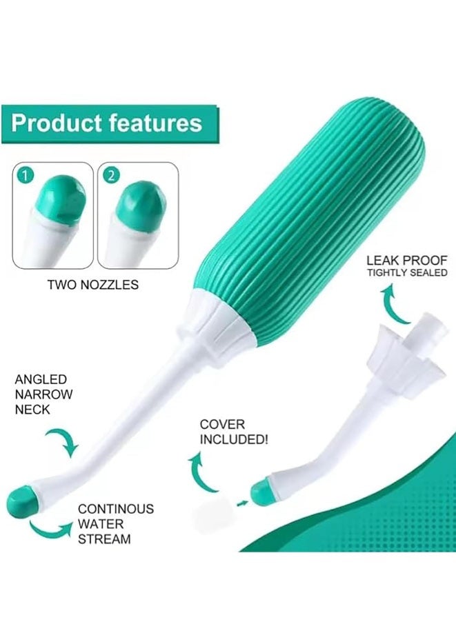 FASHION MANIA Portable Bidet for Travel, Eco-Friendly Travel for Toilet, Non-Electric, Perfect for Camping and Postpartum Care (650ml Capacity) - Image 4