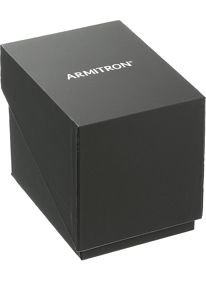 أرميترون ساعة رجالية 20 5144Bkgp متعددة الوظائف بسوار ذهبي اللون - Image 3