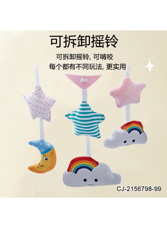CJ En71 Certified Electric Bedside Bell Multifunctional Music Rotating Baby Soothing Cognitive Enlightenment Early Education Educational Toys - Image 4