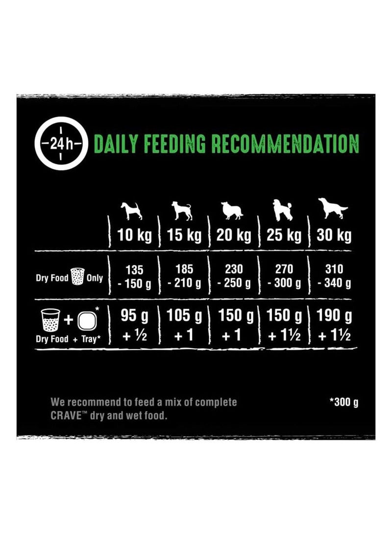 كريف طعام جاف طبيعي كامل للكلاب لحم ولحم بقري1 كجم - Image 5