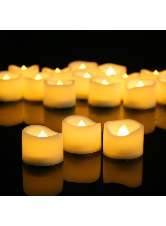 عبوة من 12 شمعة شاي ليد بدون لهب - Image 4