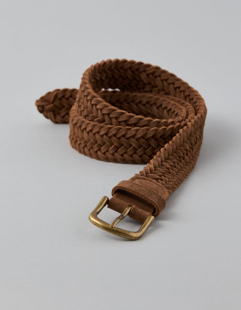 American Eagle AE Braided Leather Belt - Image 2