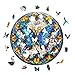 AEEKDOOK Wooden Jigsaw Puzzles for Adults Stained Glass Butterfly Puzzles Unique Animal Shape Wooden Puzzles for Adults Birthday Gifts for Wood Puzzle Lovers Family 134 134in300 Pieces - Image 4