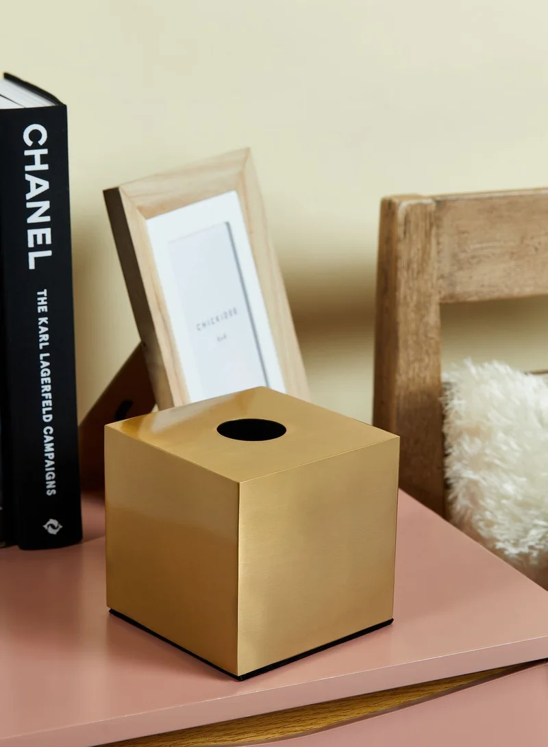 Nimah Gold Tissue Box