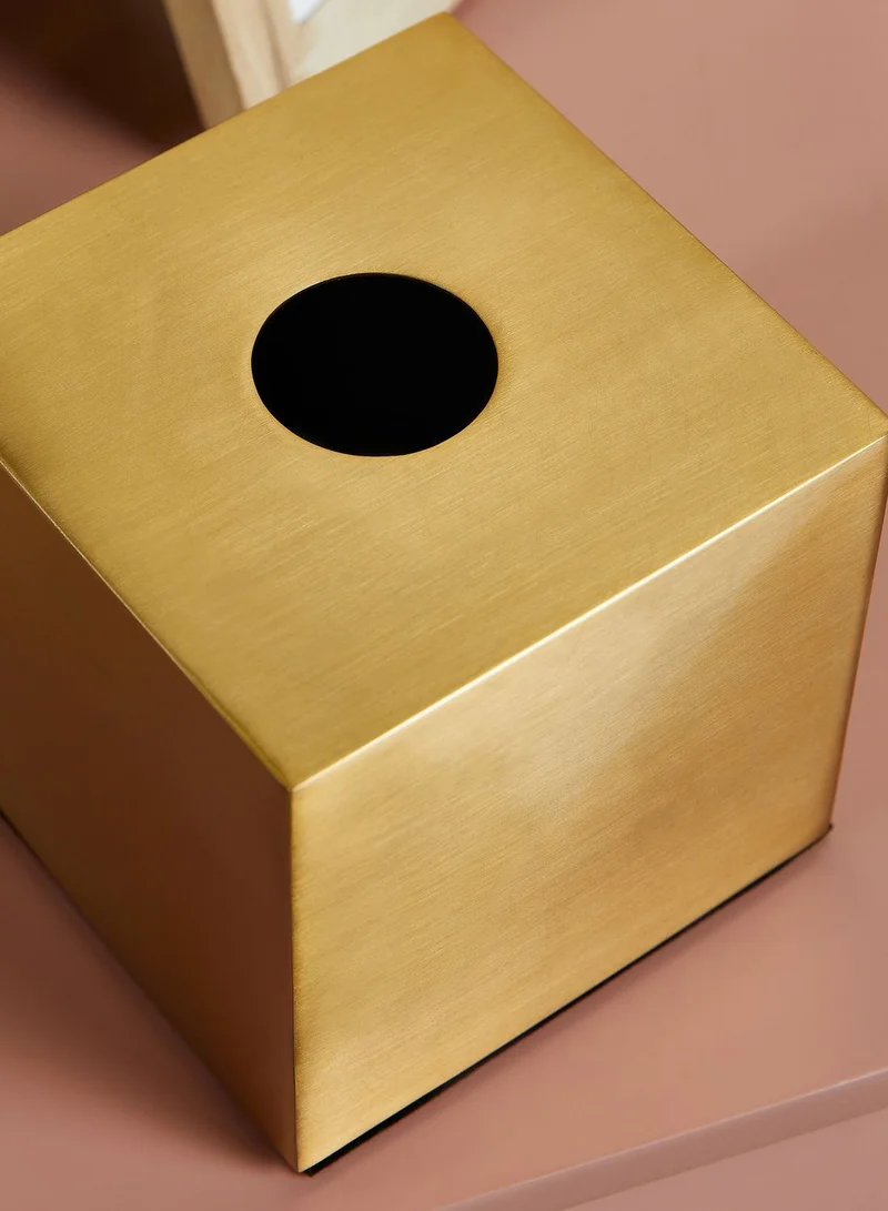 Nimah Gold Tissue Box