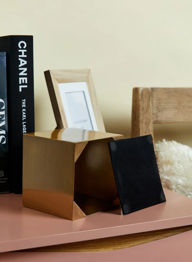 Nimah Gold Tissue Box