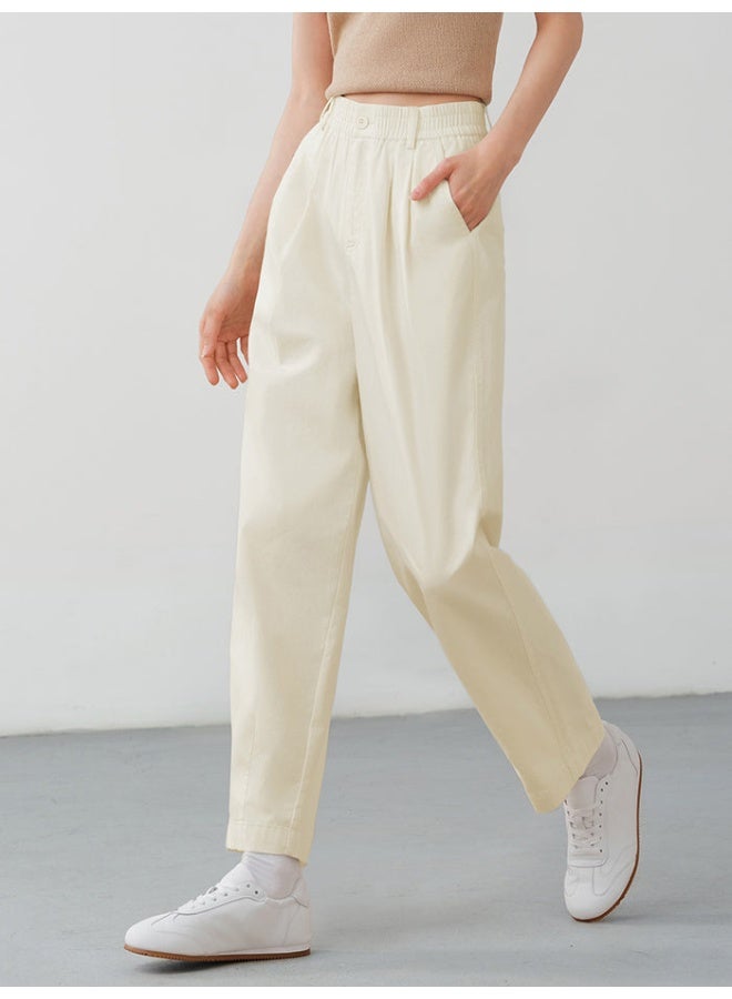 سيمير بنطلون فضفاض بلون موحد للنساء - Image 2