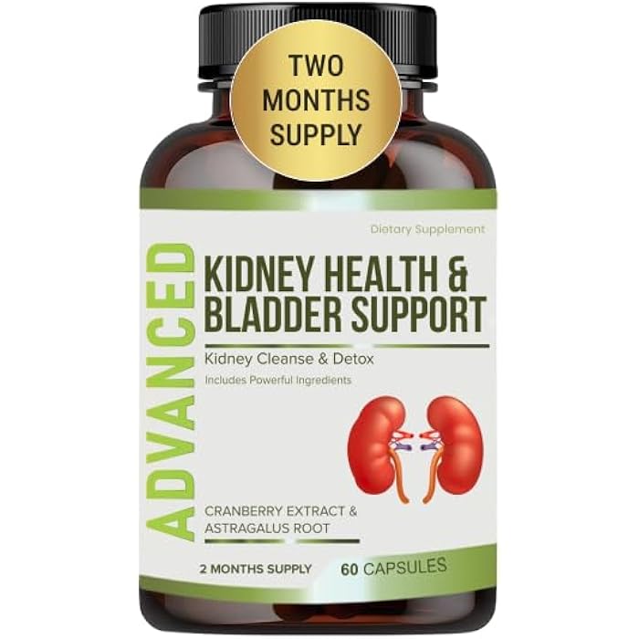 NutraPro Kidney Cleanse Detox & Repair and Bladder Support- Kidney Support Supplement for Kidney Restore with Chanca Piedra,Cranberry, Juniper Berries for Detox and Bladder Health.60 Day Supply. - Image 1