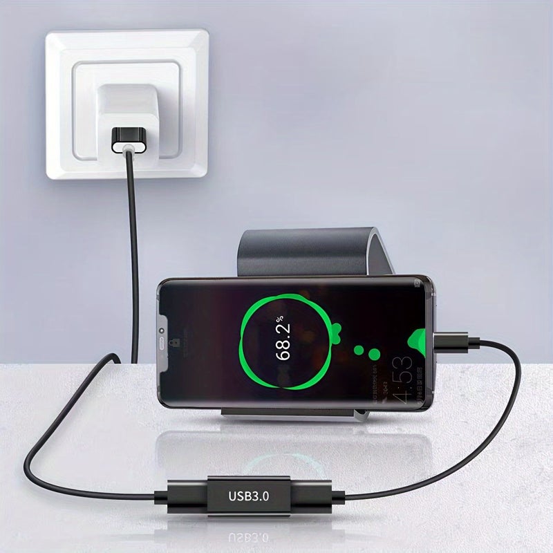 USB 3.0 to A Type Female Adapter Black 1pc For Connecting Two Male Lines Expansion Connector Long Term Use - Image 4