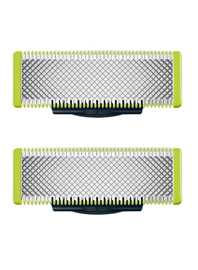 Philips OneBlade Replaceable Blade QP220/50 Lime Green/Silver/Black - Image 1
