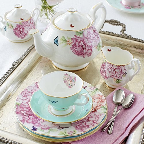 ROYAL ALBERT Miranda Kerr For Royal Albert Blessings 3-Piece Set (Teacup, Saucer & Plate 8") - Image 2