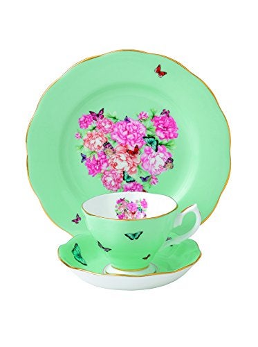 ROYAL ALBERT Miranda Kerr For Royal Albert Blessings 3-Piece Set (Teacup, Saucer & Plate 8") - Image 5