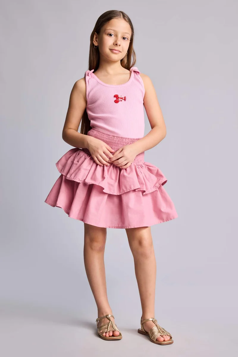 ديفاكتو Girl Regular Fit Skirt