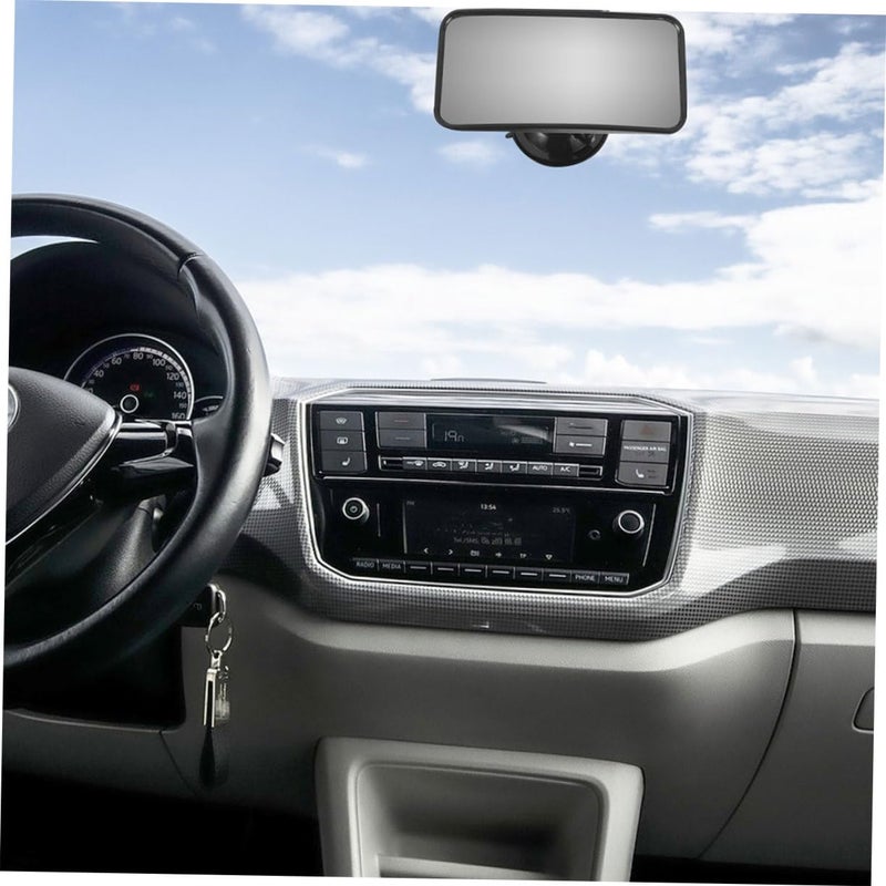 Rotating Suction Cup Car Rear View Mirror Large Surface for Child Safety 2 Pack - Image 5