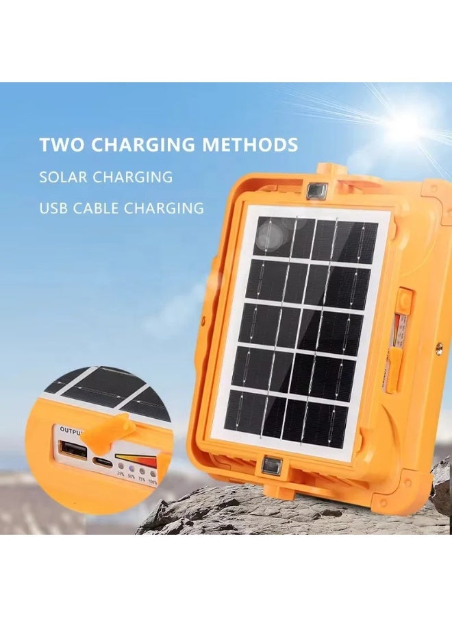 Multi-Functional Solar Powered Floodlight – High Brightness LED, Phone Charging & Waterproof IP66 - Image 5
