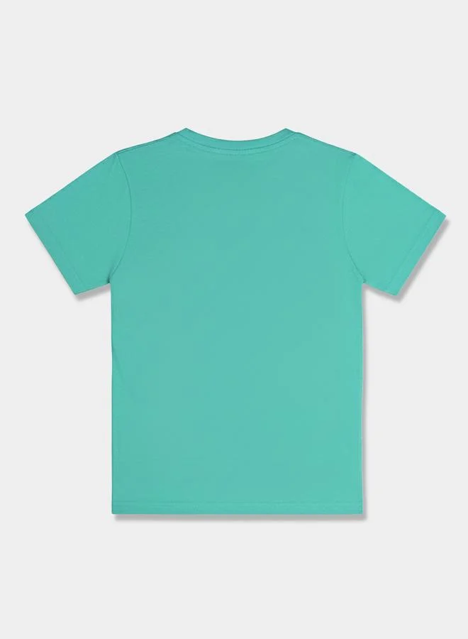 Looney Tunes Graphic Print Round Neck Fashion T-shirt