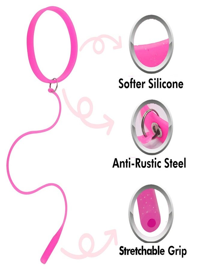 SIVOTE Lash Tweezers Holder Protector, Silicone Wristband, Tweezer Delighter, Lash Extension Supplies, Pink - Image 2