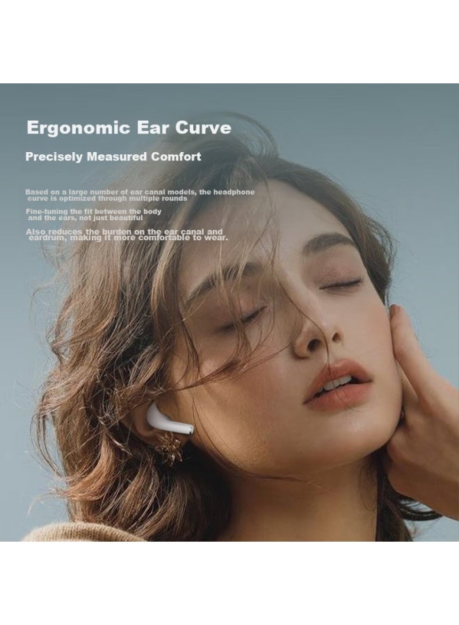 Oksj Bluetooth Earphones, True Wireless Semi-in Berlin Sound Enc Noise Cancellation, Ultra-long Battery Life, For Calls, Music, Sports, Gaming, Low Latency, Compatible With Xiaomi, Oppo, Vivo Phones - Image 4