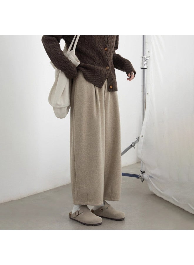 XINYANG Balloon Pants 2025 Autumn Slimming Wide Leg Pants Women'S Oversized Cut Straight Leg Long Pants - Image 2