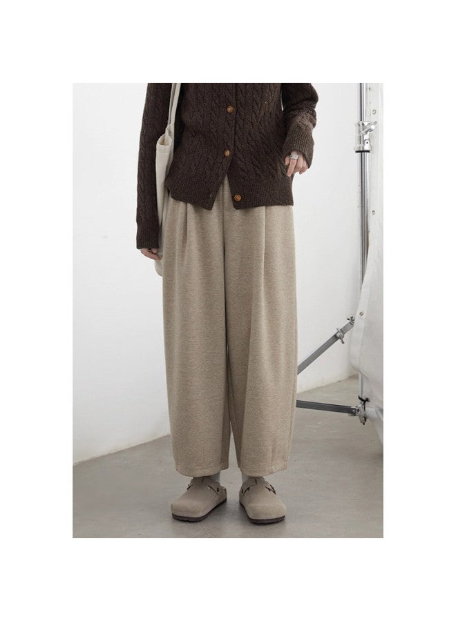XINYANG Balloon Pants 2025 Autumn Slimming Wide Leg Pants Women'S Oversized Cut Straight Leg Long Pants - Image 3